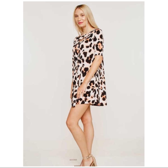 Fun Print Tunic Dress - Picture 2 of 3